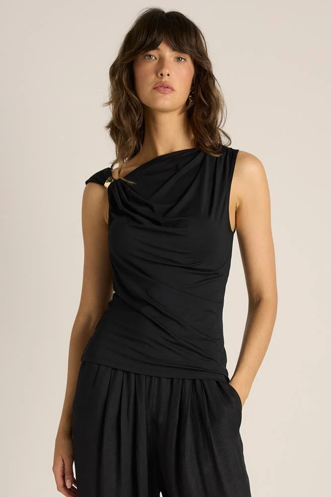 Fate + Becker Rowan Modal Tank | Black
