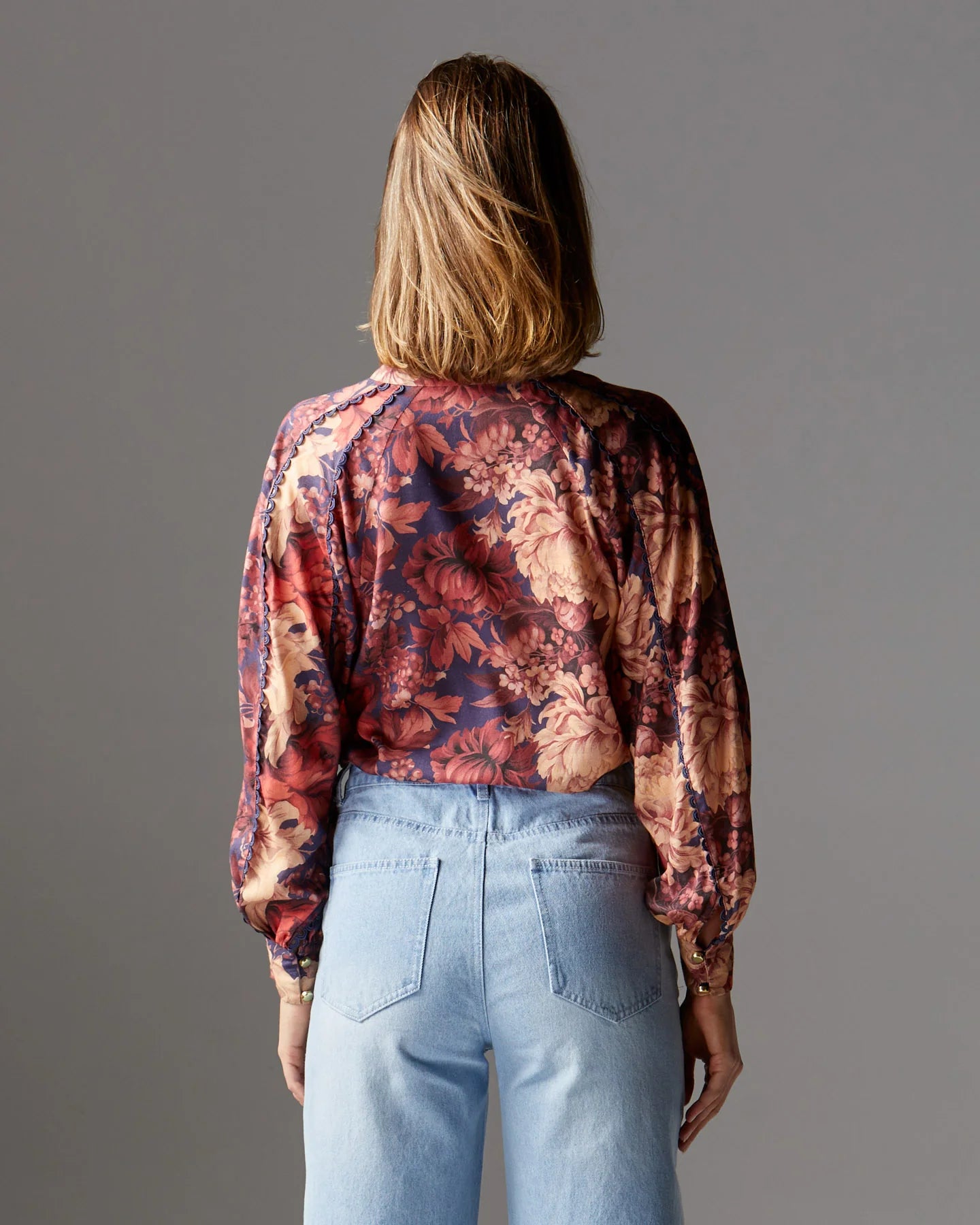 FATE+BECKER BERRY KISS BLOUSE FLORAL