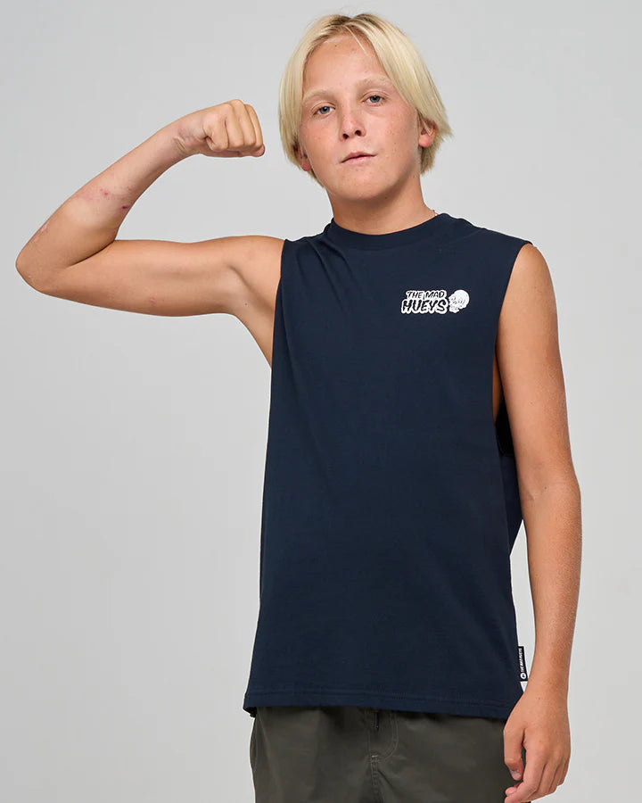 The Mad Hueys Frothing For More Youth Muscle Navy