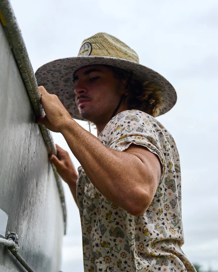 THE MAD HUEYS CROC CAPTAIN STRAW HAT NATURAL