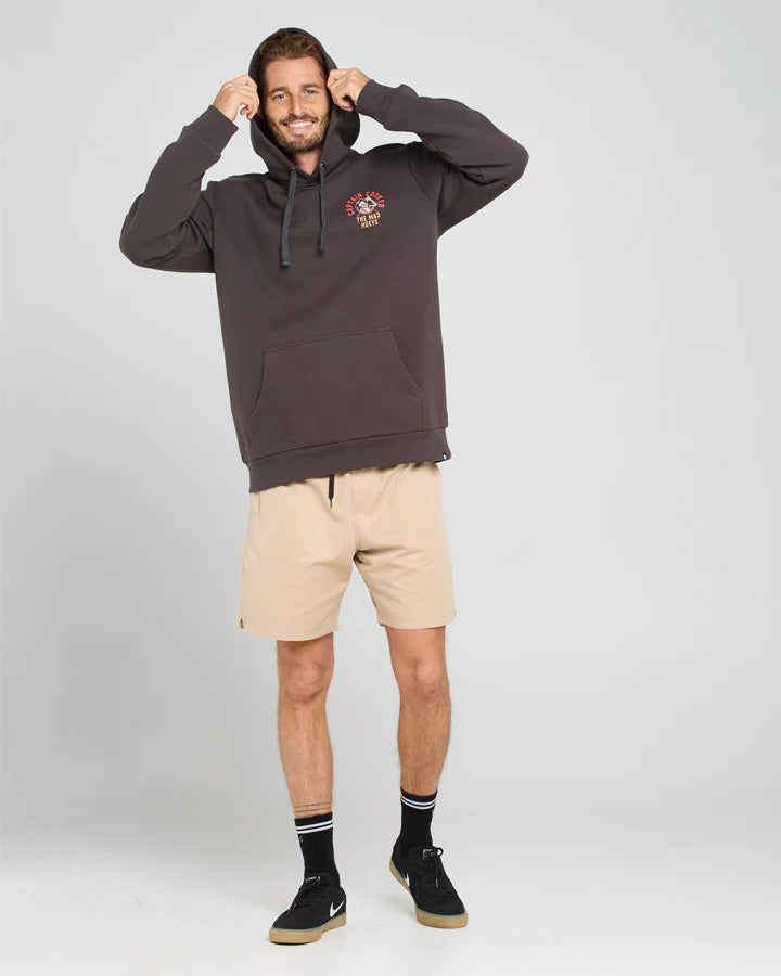 THE MAD HUEYS CAPTAIN COOKED PULLOVER VINTAGE BLACK