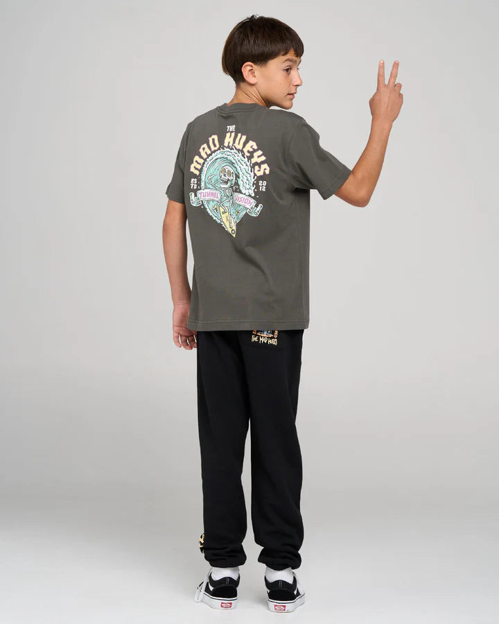The Mad Hueys Tunnel Vision Youth Short Sleeve Tee | Charcoal