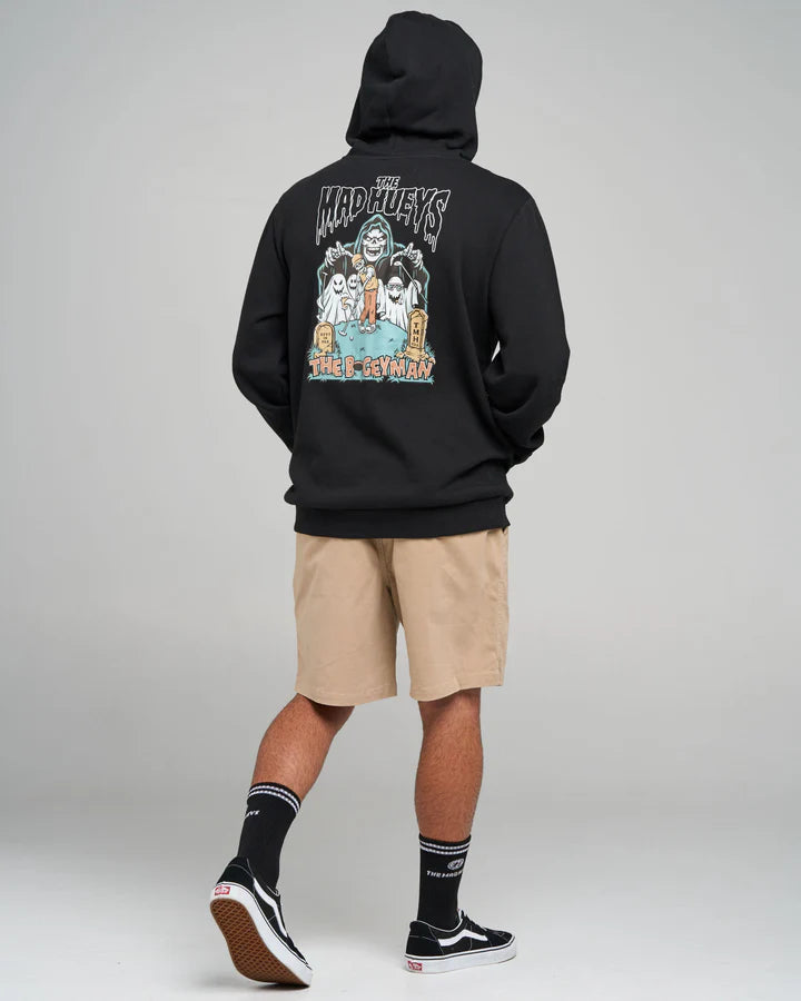 The Mad Hueys Bogeyman Hooded Pullover | Black