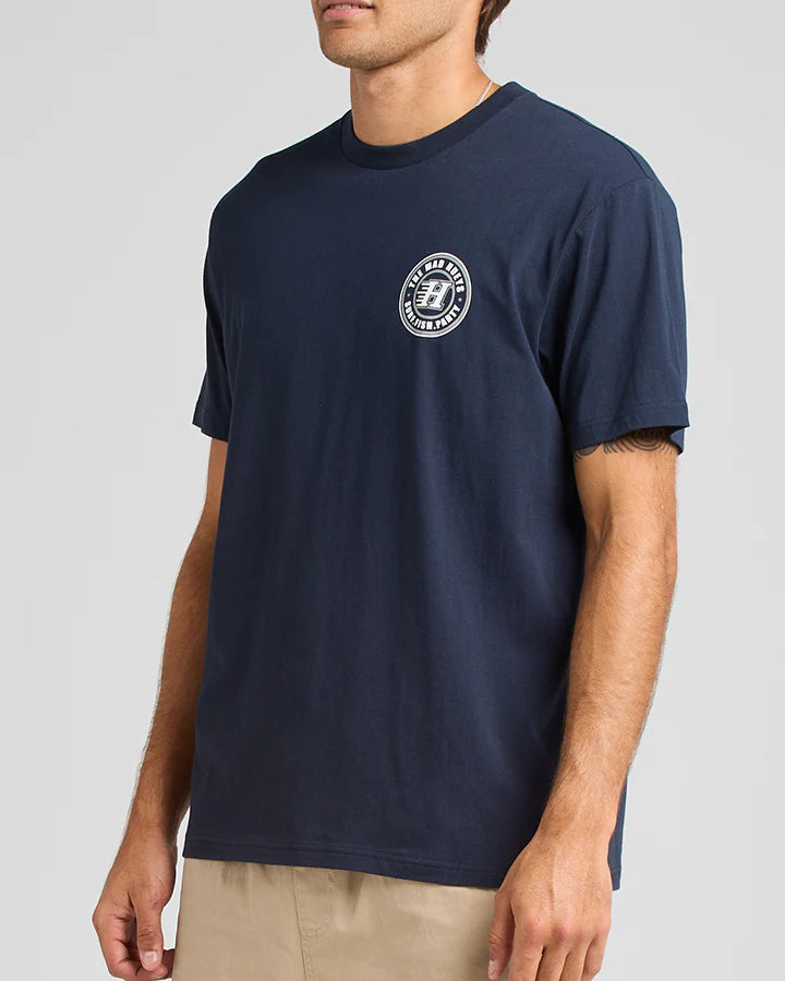 THE MAD HUEYS H SERIES SS TEE NAVY