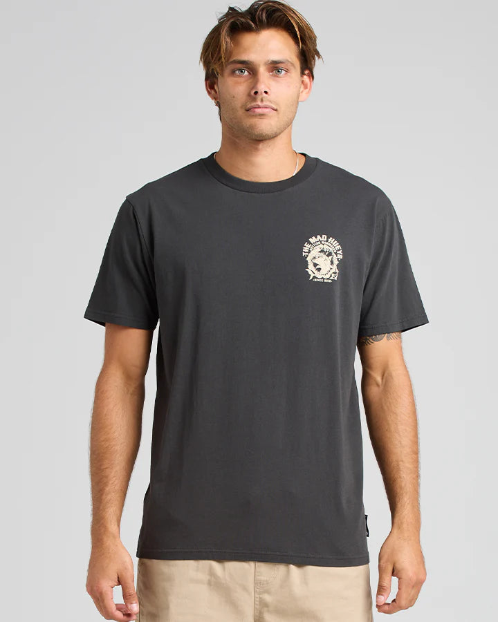THE MAD HUEYS GETTING HAMMERED SS TEE VINTAGE BLACK