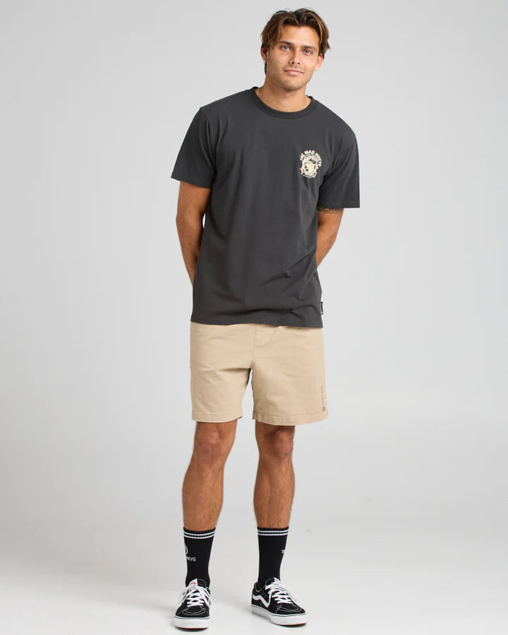 THE MAD HUEYS GETTING HAMMERED SS TEE VINTAGE BLACK