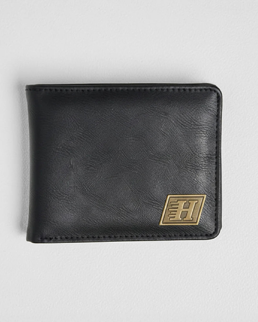 The Mad Hueys Parallel Hueys Tri Fold Wallet | Black