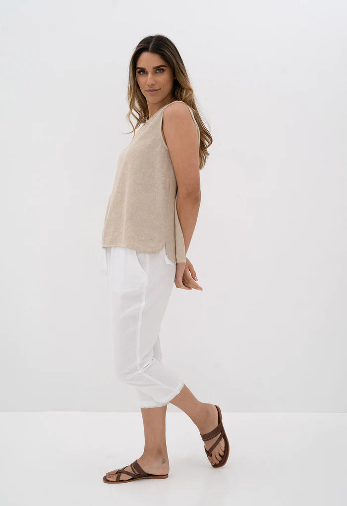 HUMIDITY LIDO 3/4 PANT WHITE