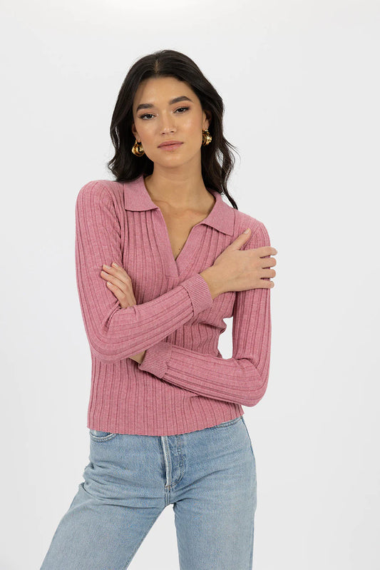 HUMIDITY ELISE TOP RASPBERRY