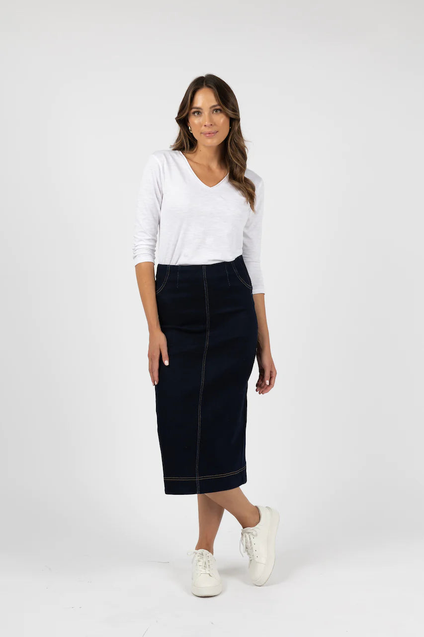 HUMIDITY NEVADA SKIRT DARK BLUE