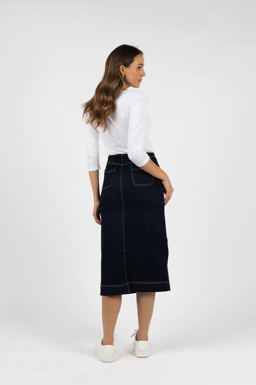 HUMIDITY NEVADA SKIRT DARK BLUE