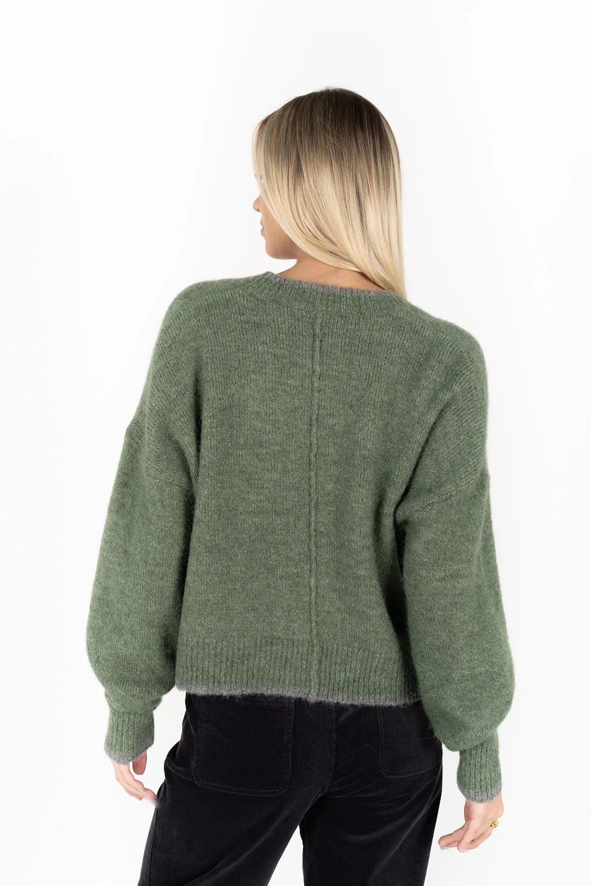 HUMIDITY ROMI CARDI GREEN/GREY