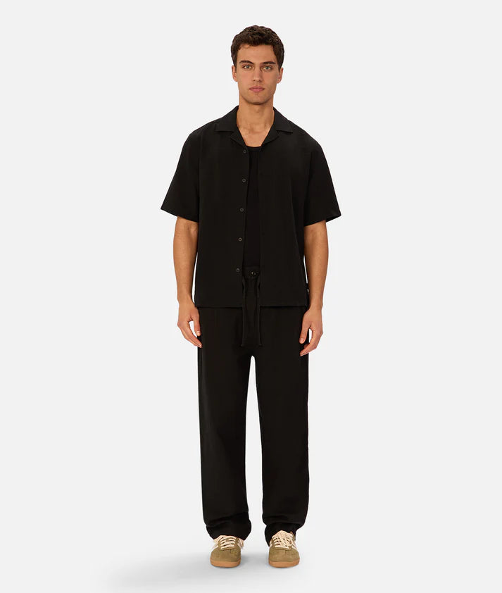 INDUSTRIE THE MARBELLA S/S SHIRT BLACK