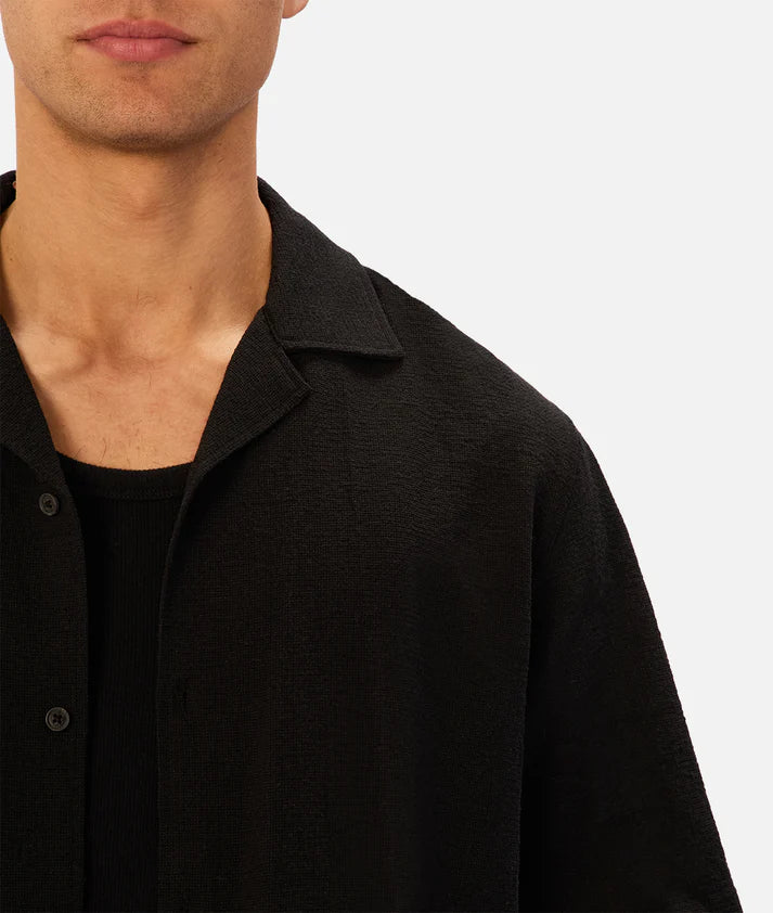 INDUSTRIE THE MARBELLA S/S SHIRT BLACK