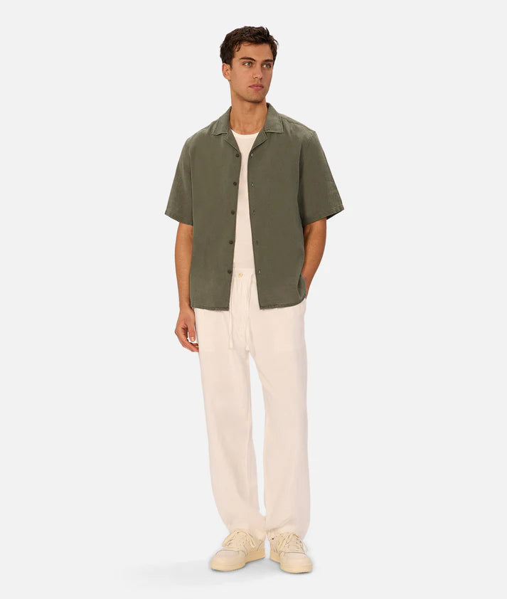 INDUSTRIE THE MARBELLA S/S SHIRT EVERGLADE