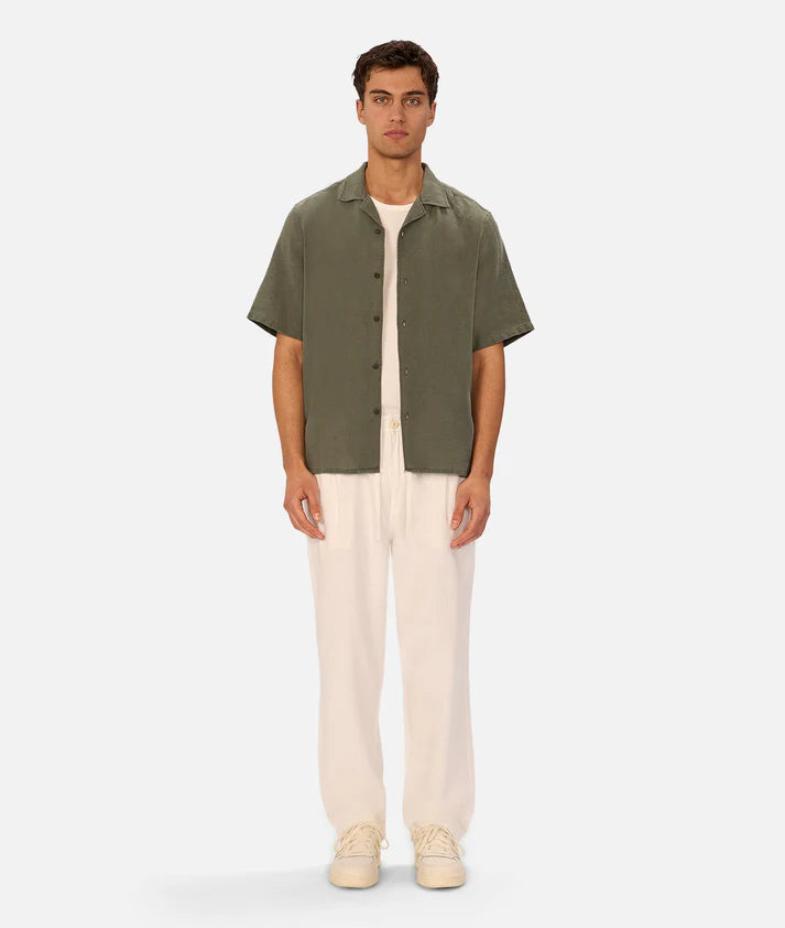INDUSTRIE THE MARBELLA S/S SHIRT EVERGLADE
