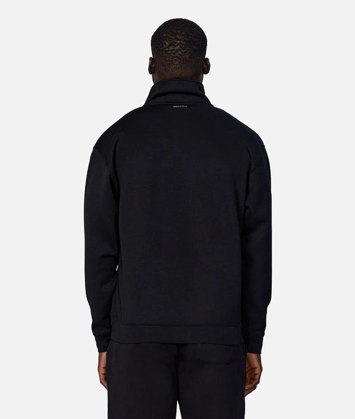 INDUSTRIE THE TECH STAUNTON TRACK TOP SOLID BLACK