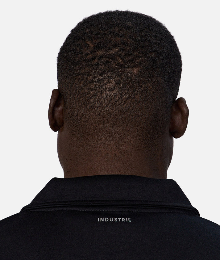 INDUSTRIE THE TECH STAUNTON TRACK TOP SOLID BLACK