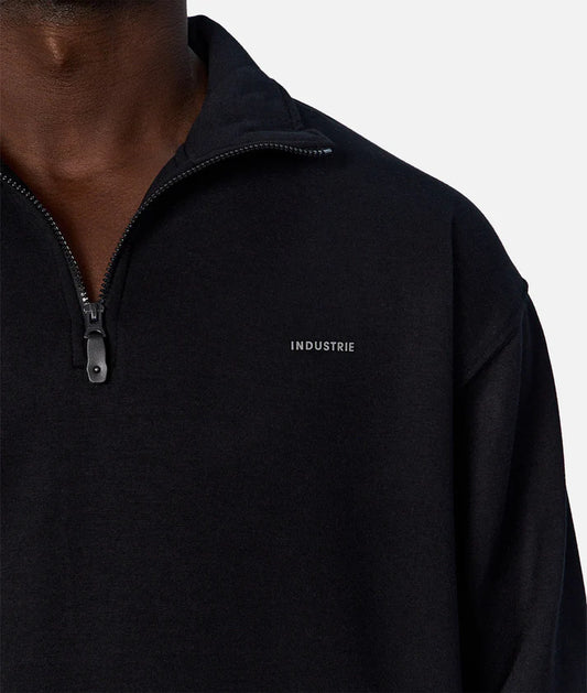 Industrie The Tech Staunton Track Top | Solid Black