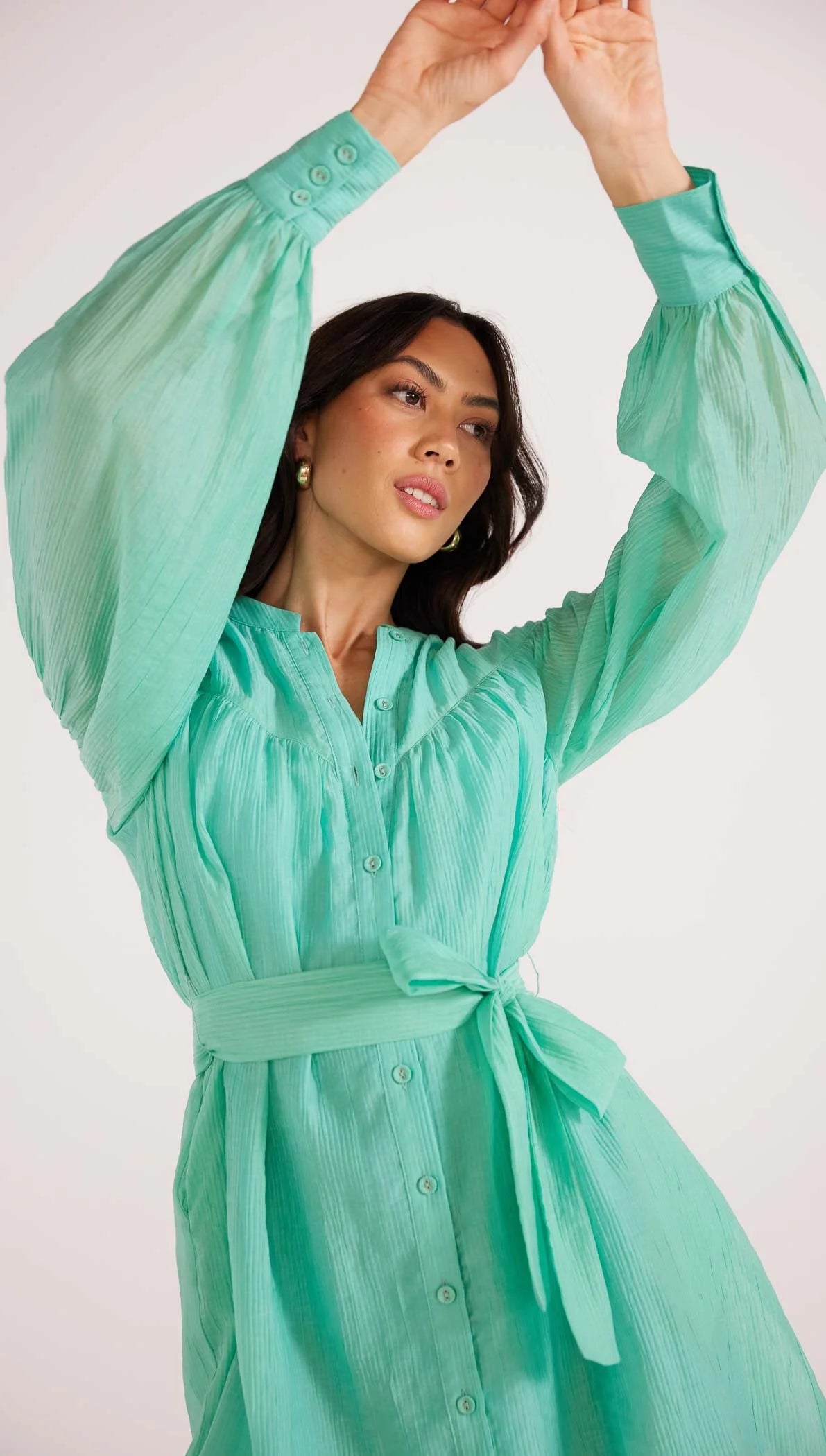 MINK PINK LUCIE MINI DRESS MINT