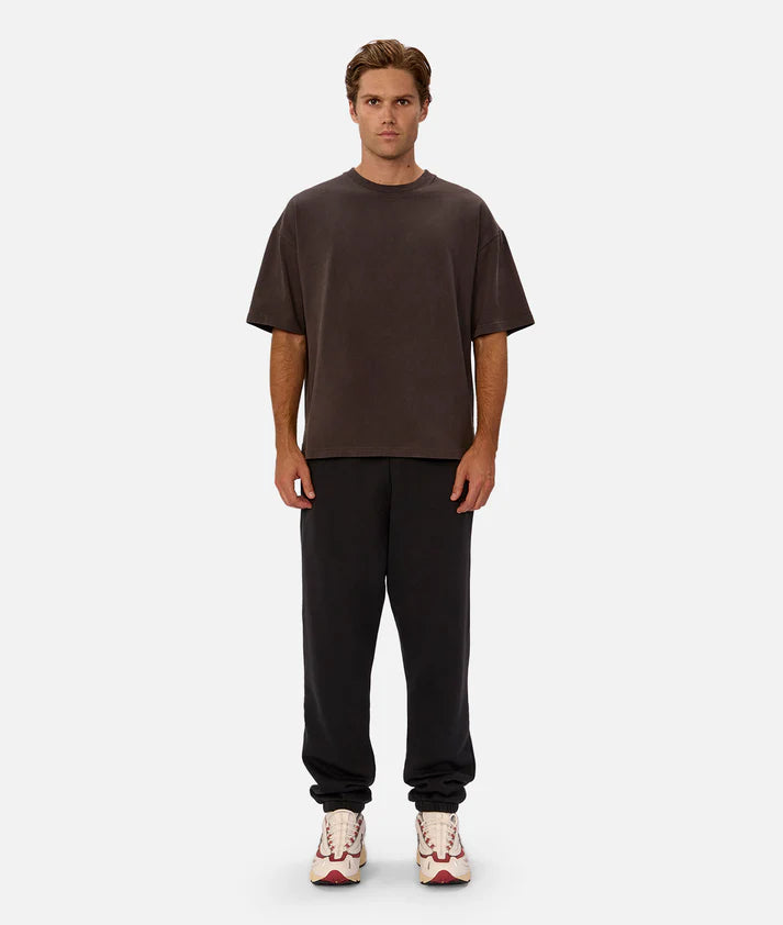 INDUSTRIE THE NEW DEL SUR WASHED TRACKPANT OD BLACK ACID