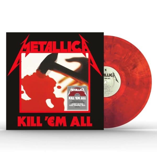 METALLICA KILL EM ALL JUMP IN THE FIRE LP