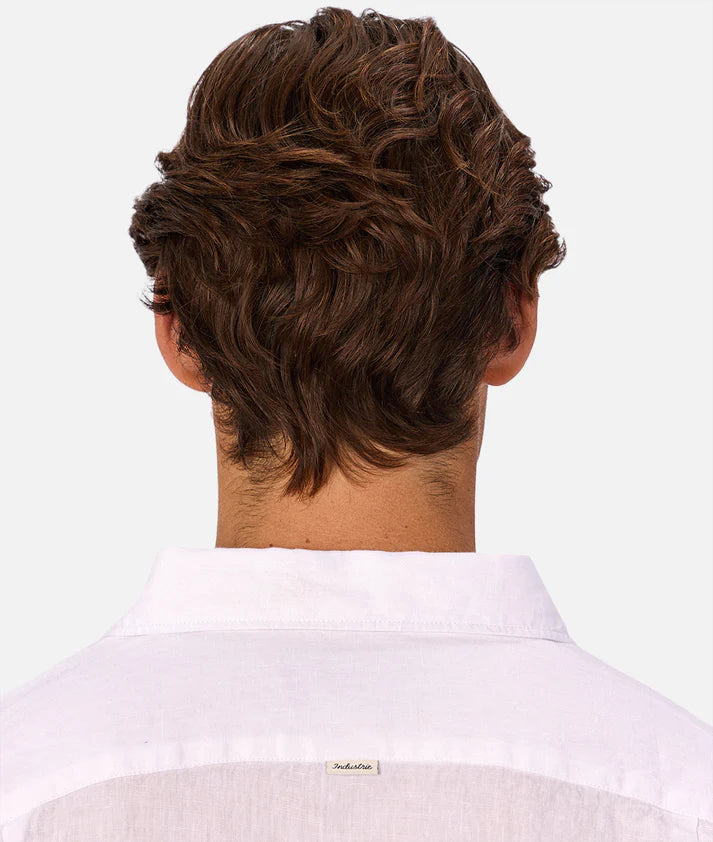 INDUSTRIE THE ST MARTIN S/S SHIRT WINTER WHITE