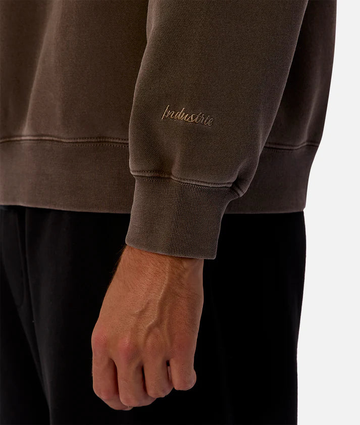 INDUSTRIE THE NEW DEL SUR WASHED SWEAT MOCHA