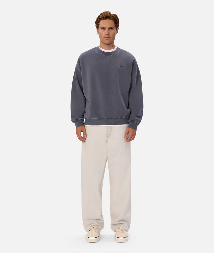 INDUSTRIE THE NEW DEL SUR WASHED SWEAT WASH CADET