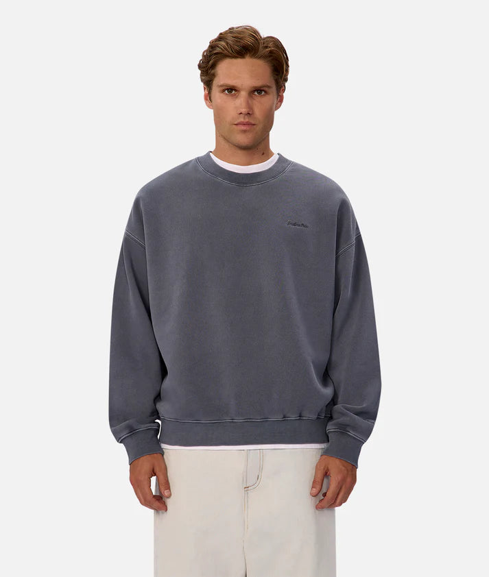 INDUSTRIE THE NEW DEL SUR WASHED SWEAT WASH CADET