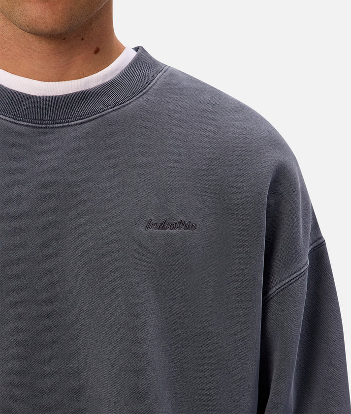 INDUSTRIE THE NEW DEL SUR WASHED SWEAT WASH CADET