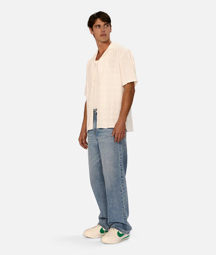 INDUSTRIE THE VENTY S/S SHIRT OFF WHITE