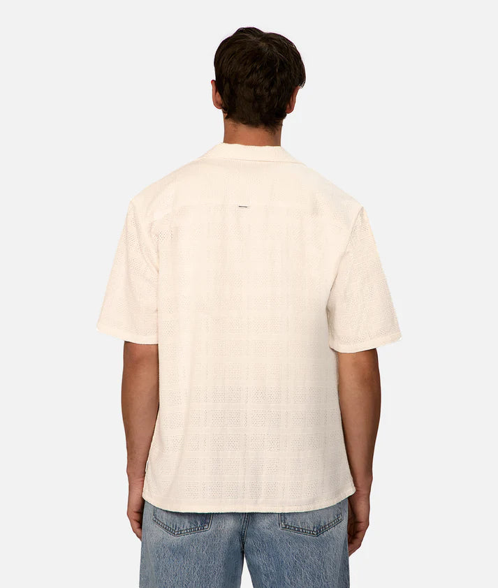 INDUSTRIE THE VENTY S/S SHIRT OFF WHITE