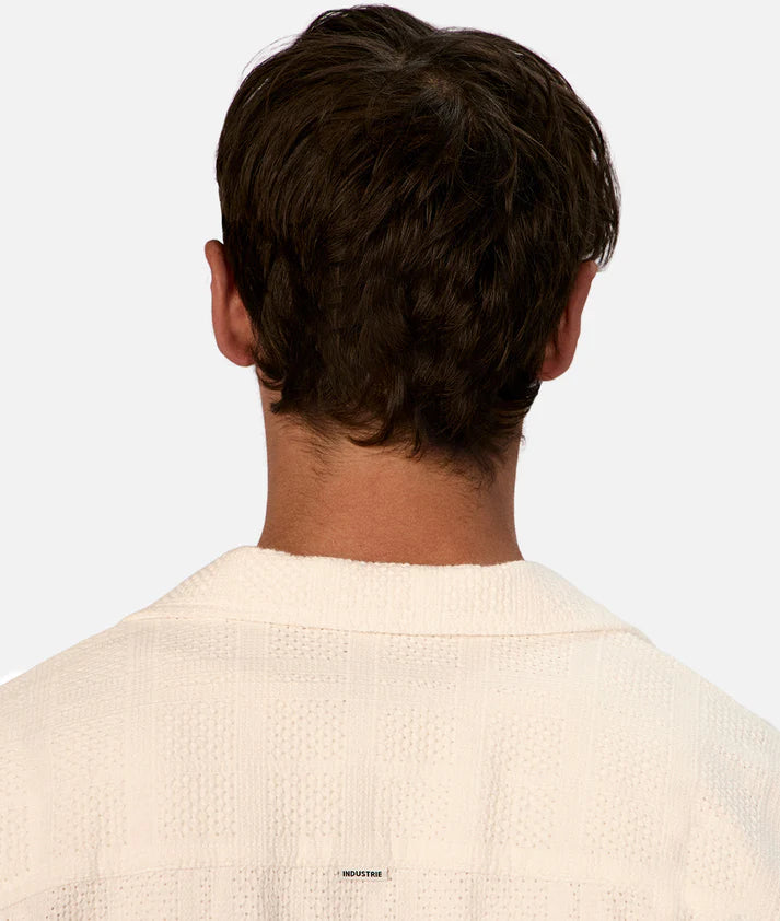 INDUSTRIE THE VENTY S/S SHIRT OFF WHITE