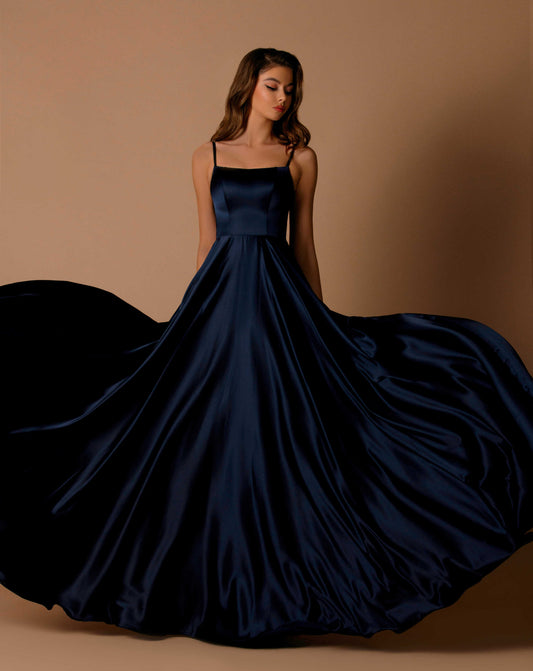 NICOLETTA NBM1026 DRESS MIDNIGHT