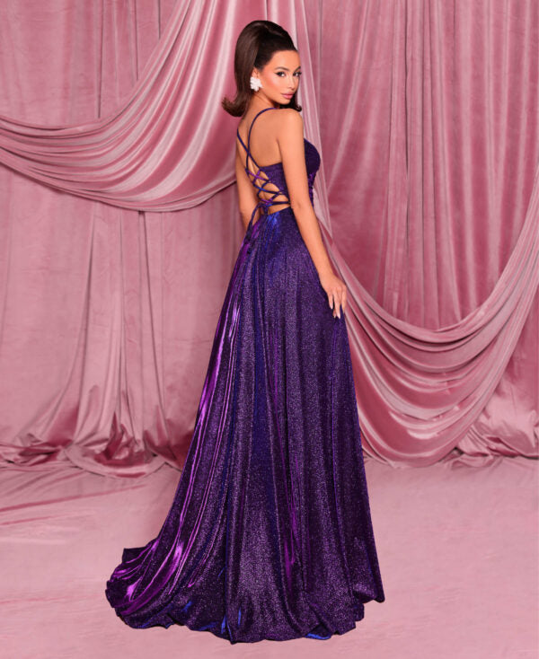 NICOLETTA NC2029 DRESS PLUM