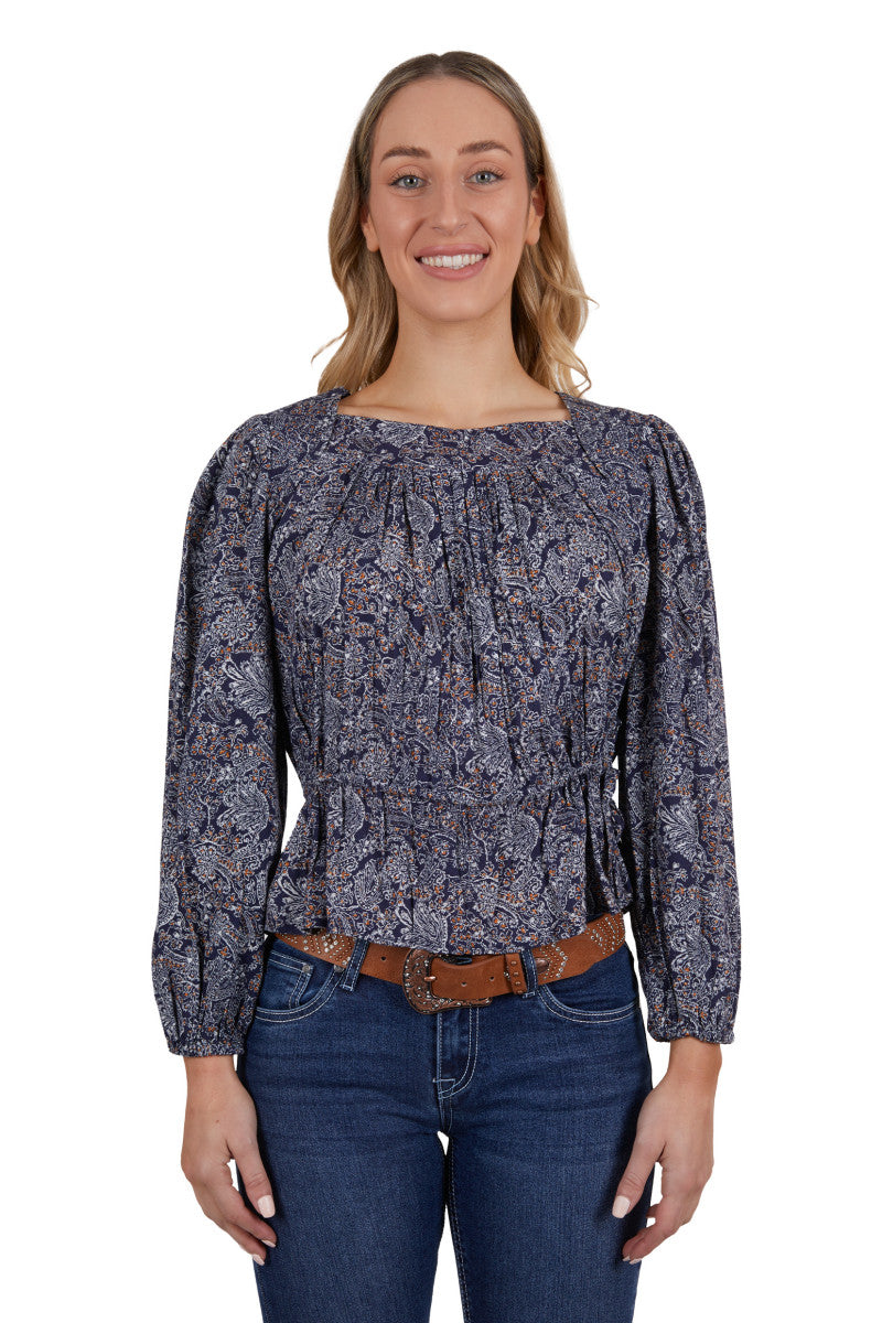 PURE WESTERN MISHA BLOUSE MULTI