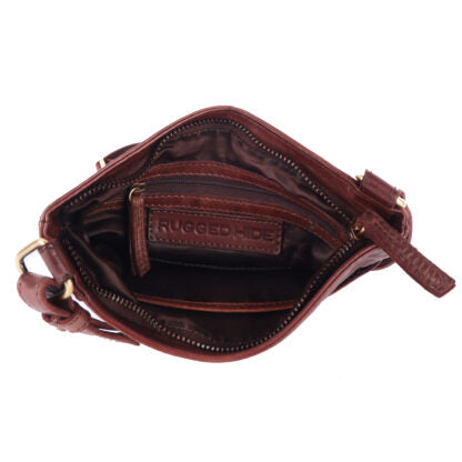 RUGGED HIDE LEEDS CROSS OVER BAG