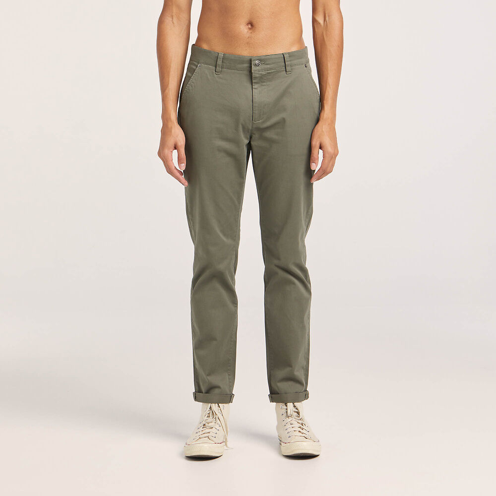 RIDERS Z STRETCH CHINO DARK OLIVE
