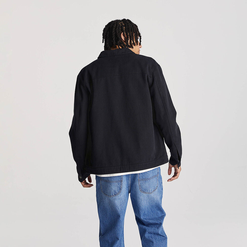 RIDERS TRADEMARK JACKET BLACK DRILL