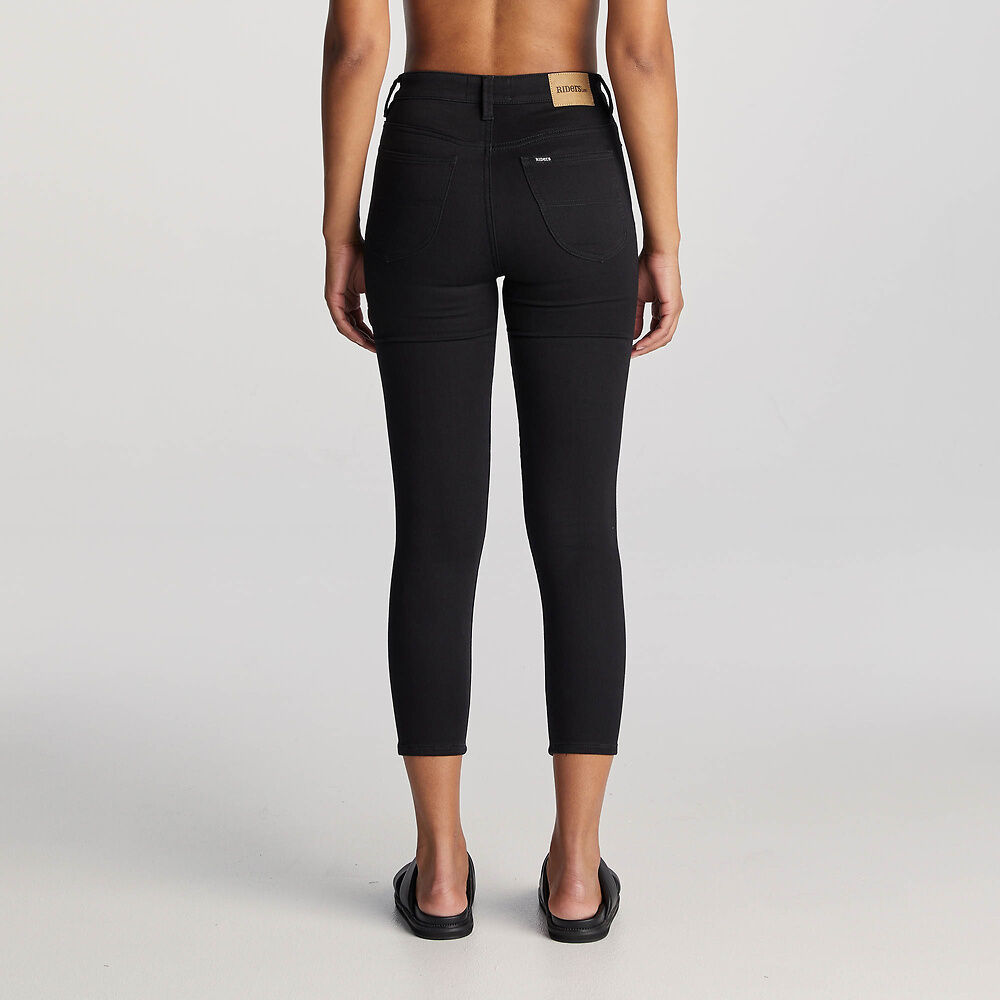 RIDERS MID CROP JEAN NIGHTFALL