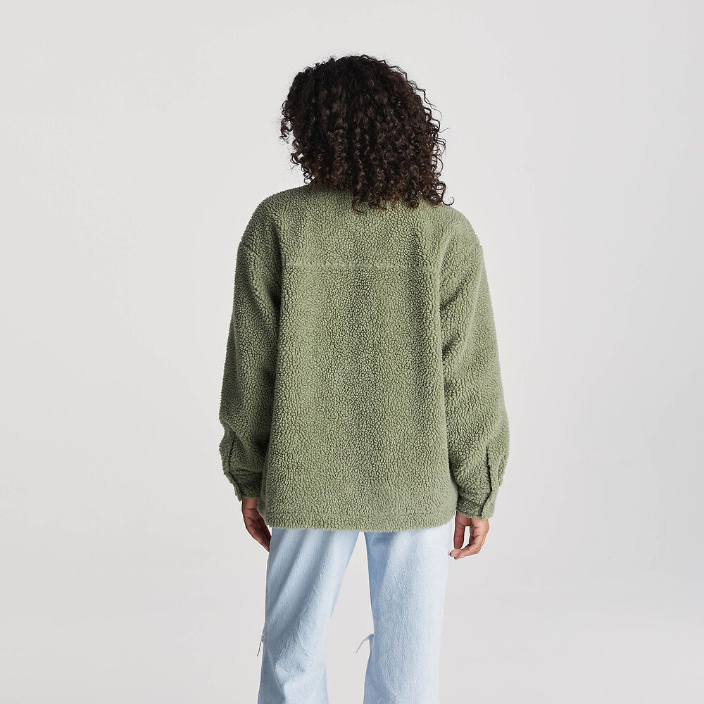 RIDERS TEDDY SHACKET EVERGREEN