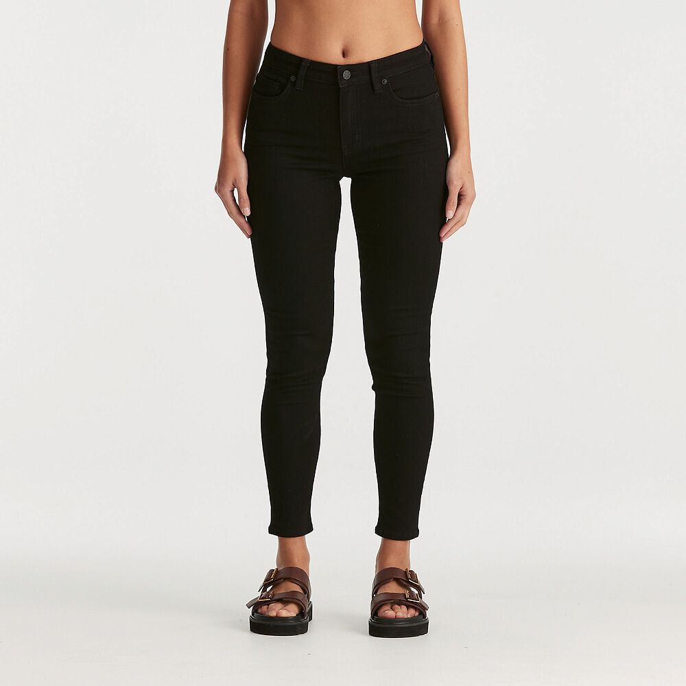 RIDERS MID ANKLE SKIMMER BLACK ONYX