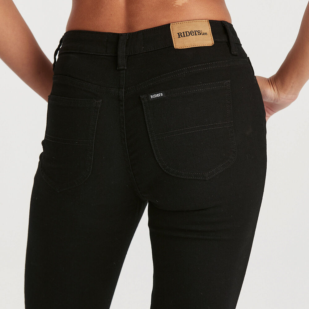 RIDERS MID ANKLE SKIMMER BLACK ONYX