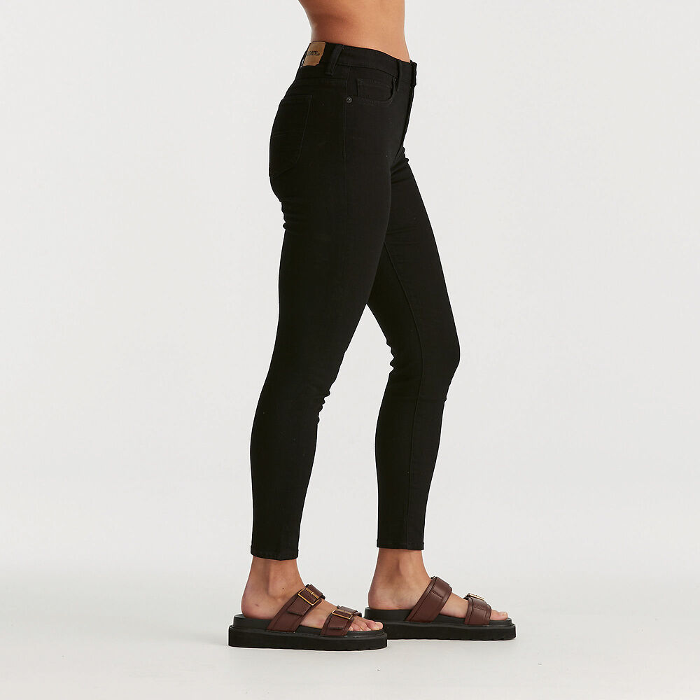 RIDERS MID ANKLE SKIMMER BLACK ONYX