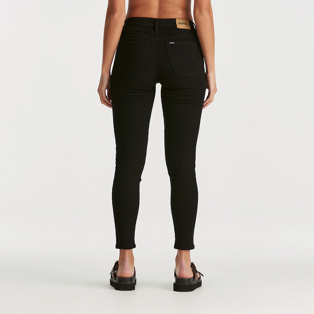 RIDERS MID ANKLE SKIMMER BLACK ONYX