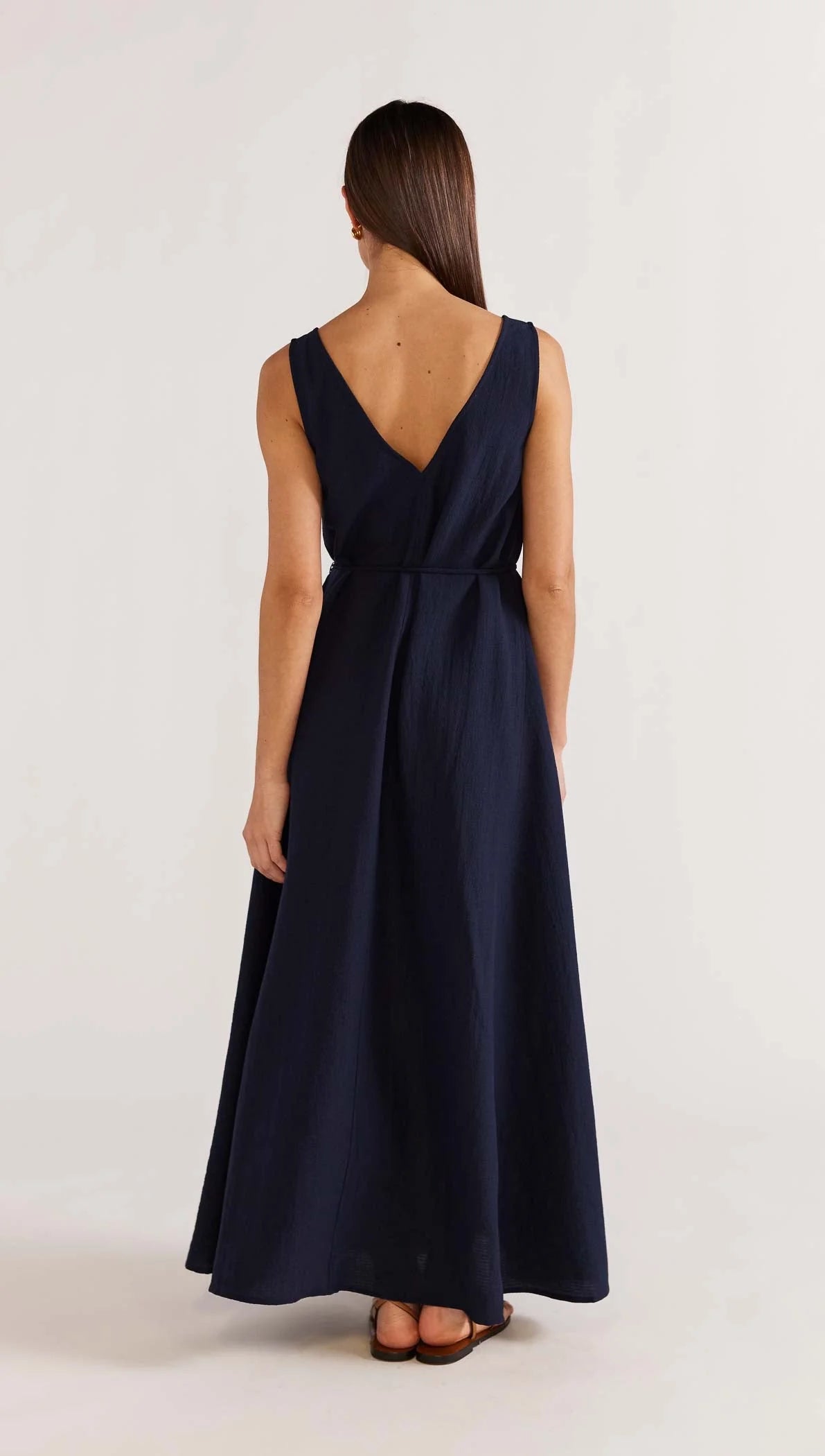 STAPLE THE LABEL REMY MAXI DRESS NAVY