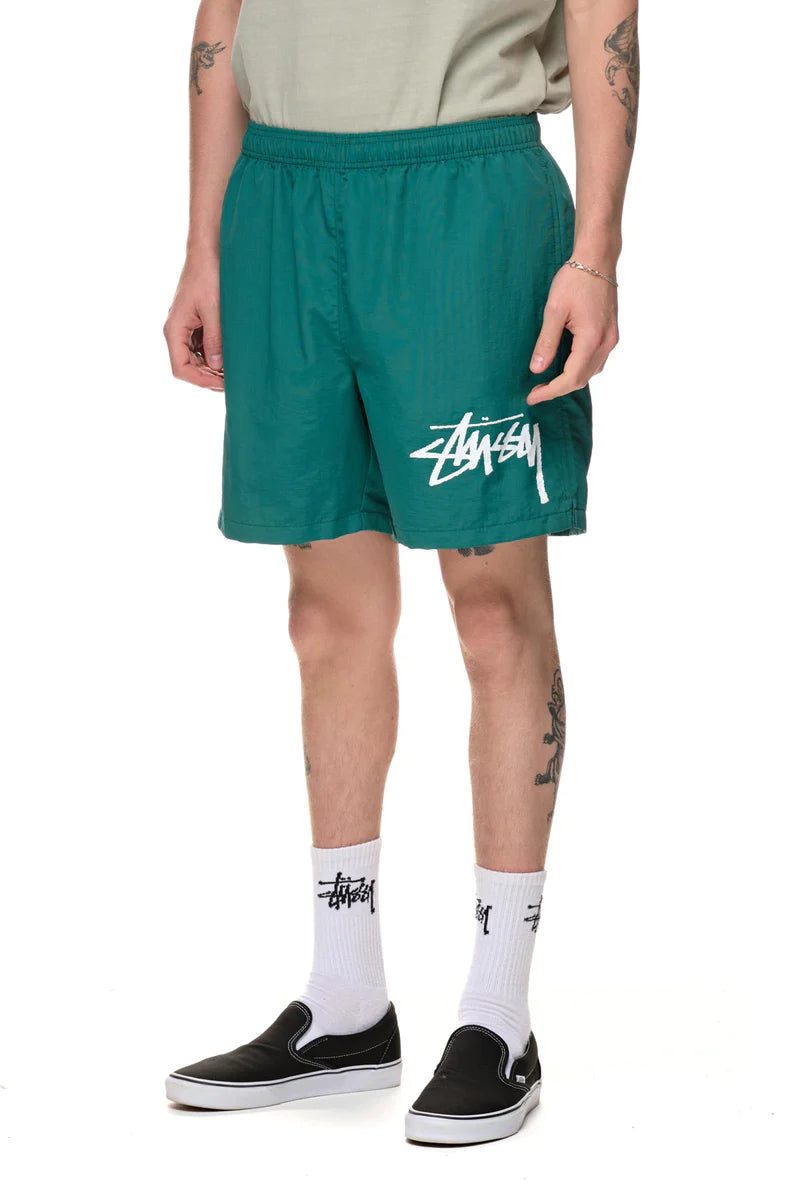 STUSSY BIG STOCK WATERSHORT DARK TEAL