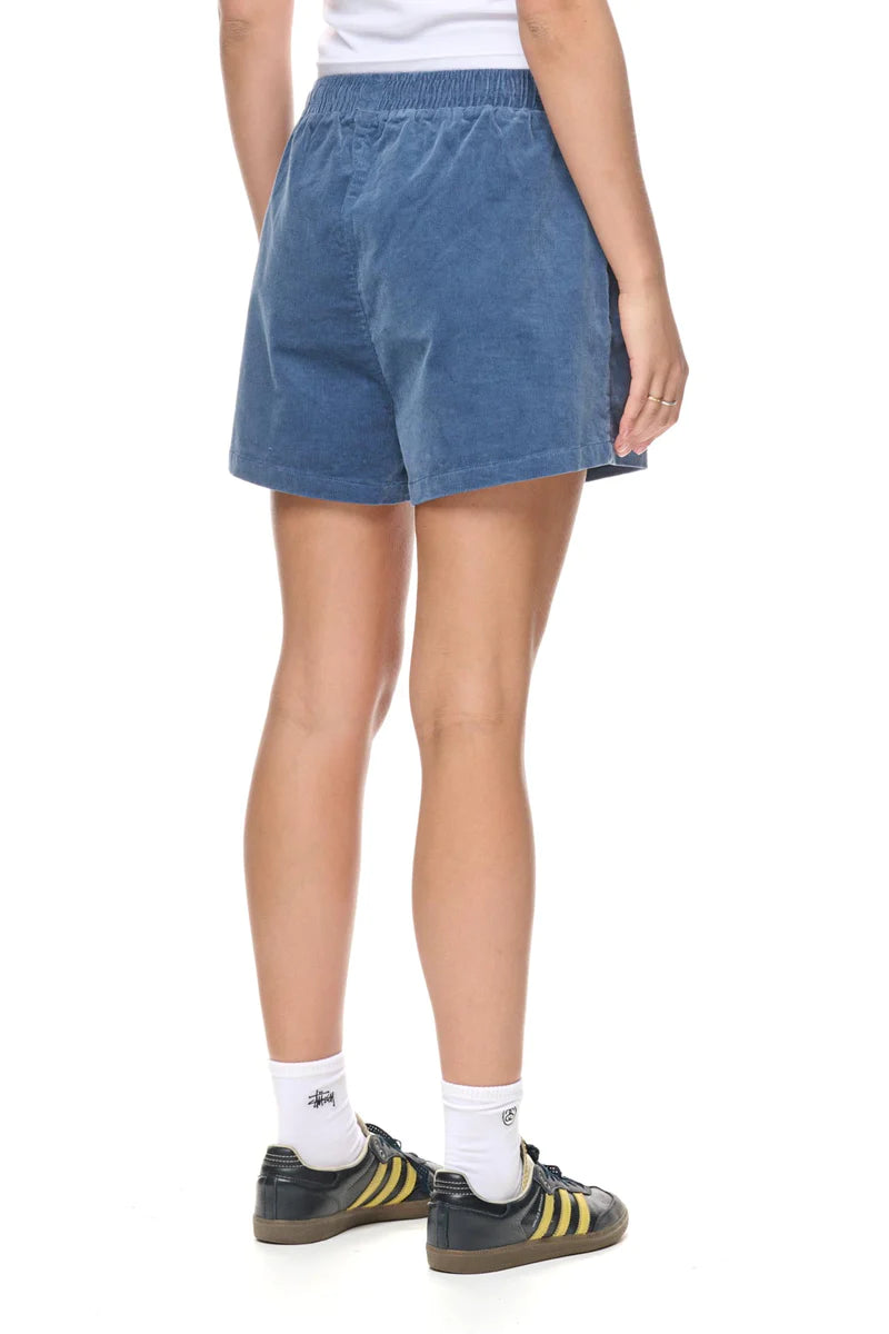 STUSSY HUDSON CORD SHORT DUSTY BLUE