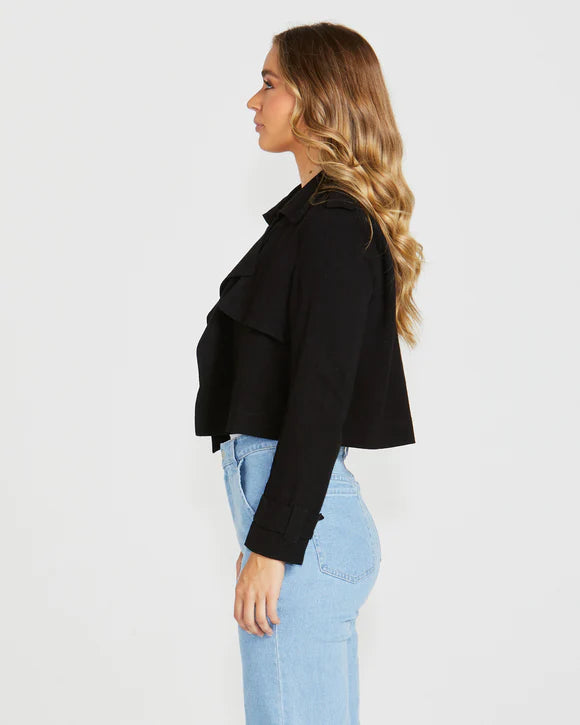 SASS SAWYER JACKET BLACK